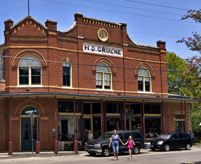 The HD Gruene Mercantile Building, Circa 1903