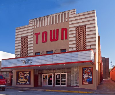 The Town Theatre, now used by the performing arts.