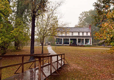 A 19th century farmhouse in French Camp, Mississippi