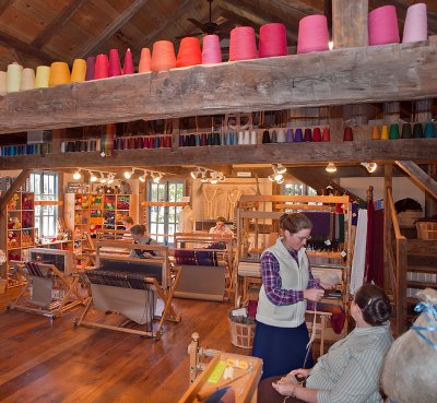 Inside the Weaving Shop