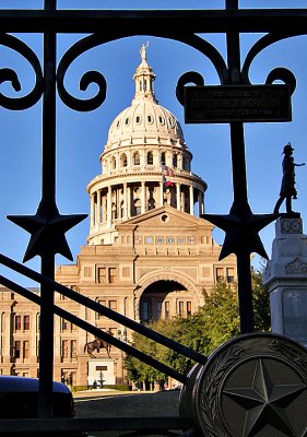 The State Capital Dome, Austin, TX, Circa 1888