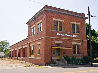 Southern Pacific Railroad Office and Freight depot.