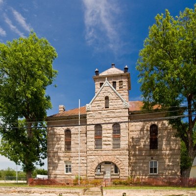 The Llano County Jail. Now closed and on the National Historic Register