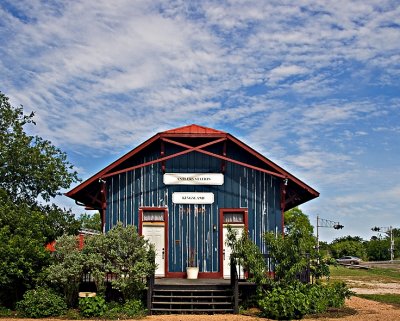 A view of the station doors