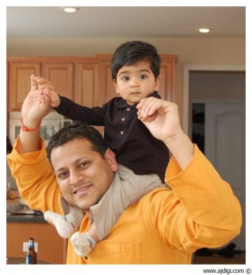 With Uncle Heman!