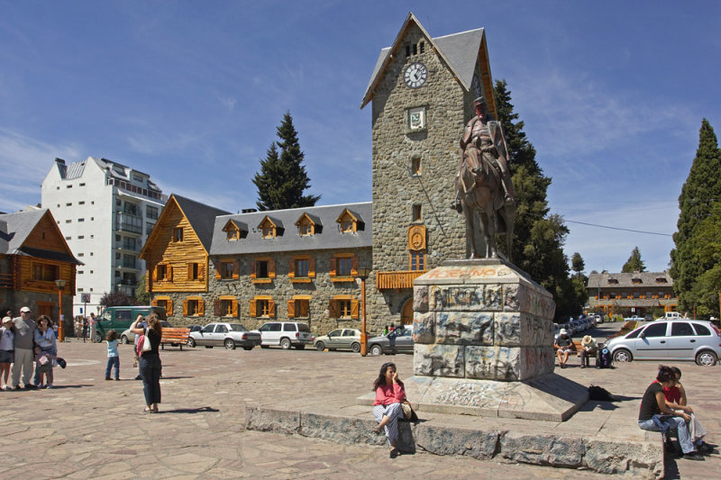 Town Square with City Hall