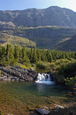 Redrock Lake & Falls
