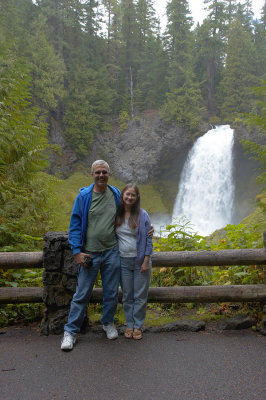 Jim & Terry at Sahalie Falls