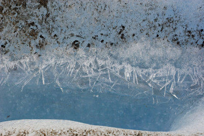 On top of the glacier