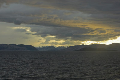 Early morning sun