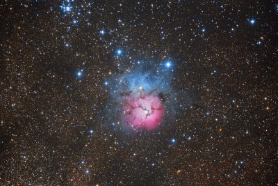 M20 - The Trifid Nebula in Sagittarius