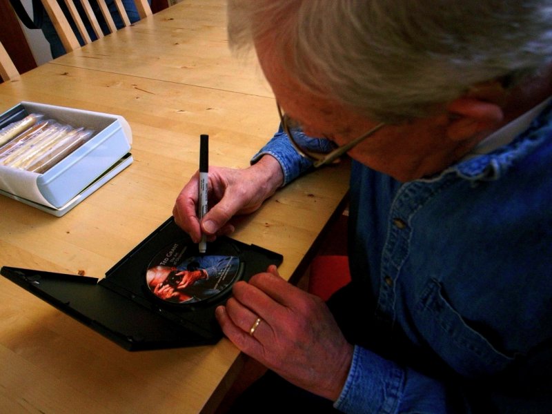 Ted Grant (photo by Tuulikki Abrahamsson)