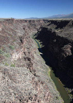 Rio Grande gorge, looking north