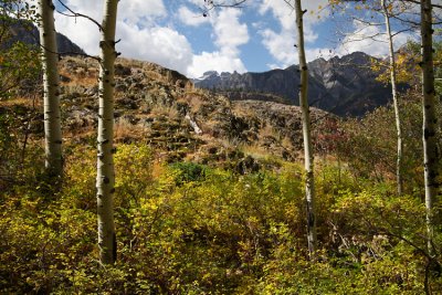 Boulder grove, on the Ouray Perimeter Trail