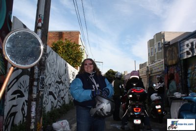 The Big Wet One - San Francisco, Mural Ride-  1/9/11