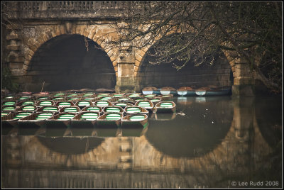 Arches over water