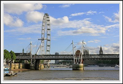 London Eye and Thames