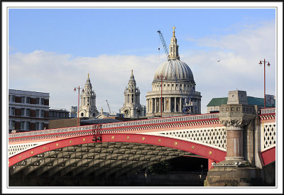 Blackfriars Bridge and St. Paul's Cathedral