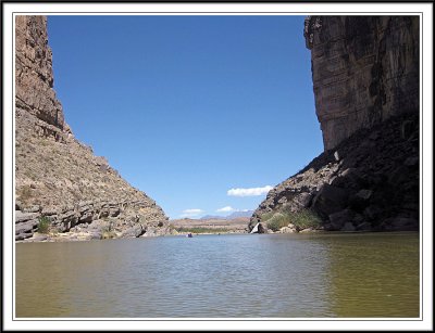 Mouth of Santa Elena Canyon
