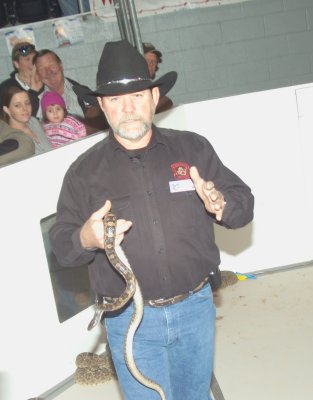 He also talked about non-venomous snakes found in Texas