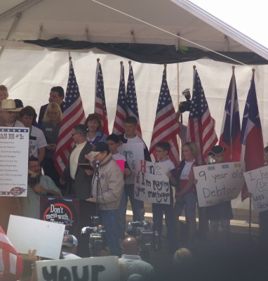 Tax Day Tea Party Austin, Texas April 15th 2009