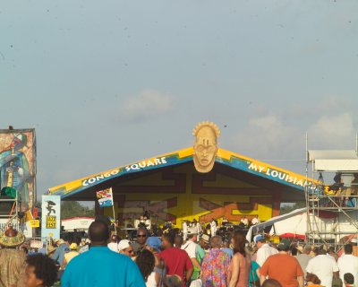 Second Saturday of Jazzfest 2009 in New Orleans May 2