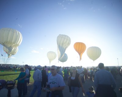 Balloon Fiesta's Helium Balloon Race-The Americas Challenge 2009