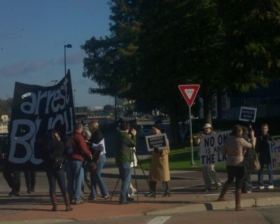 Bush Library Groundbreaking Protest 11-16-10 050.JPG