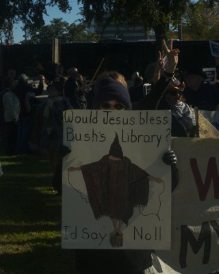 Bush Library Groundbreaking Protest 11-16-10 072.JPG