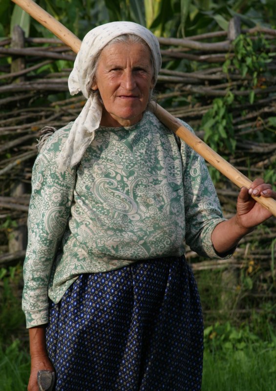 Peasant Woman at work