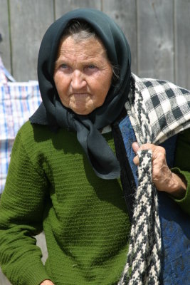 Old woman in Maramures