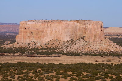 Mesa seen from Acoma Pueblo