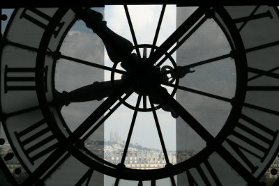 On Time  Sacre-Coeur from Musee d'Orsay