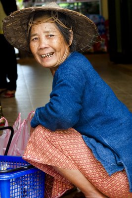 Woman in Luang Prabang