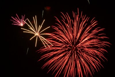 Fire works