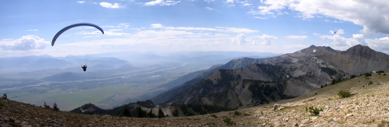 Top of Grand Tetons