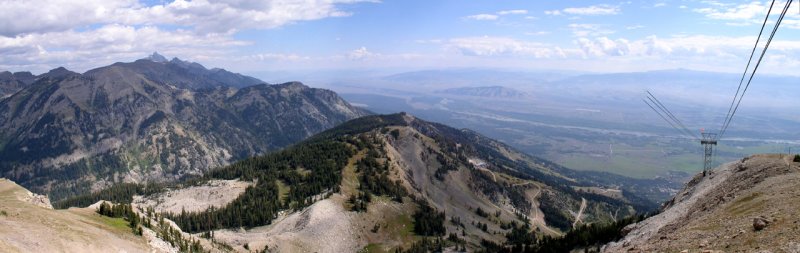 Top of Grand Tetons