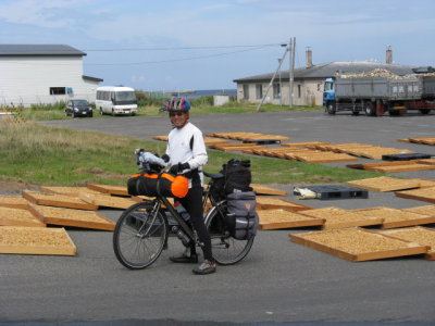 Day 11: Scallops drying along the north coast. Where are the sea gulls?