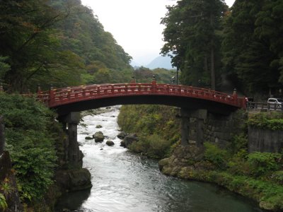 Shinkyo (the Sacred Bridge) in Nikko