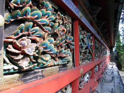 Toshigu Shrines in detail.