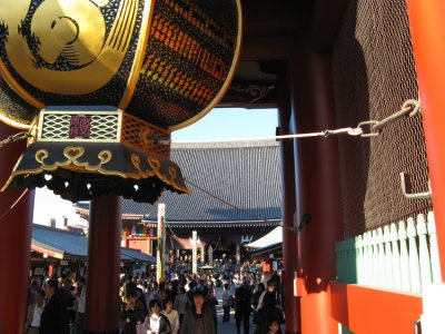 Sensoji is Tokyo's most famous and popular temple.
