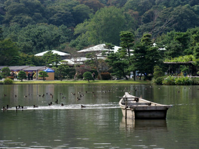 Main pond of the garden.