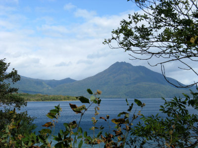 Last PIC of Lake Shikotsuko on a cloudy day.