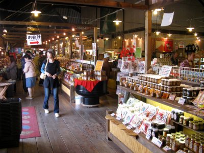 We were wet and cold from the climb when we encountered this market place at the top of the ascent.