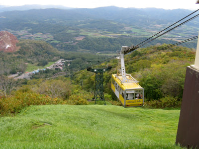 Rodeway Tram to the top of Mt. Usuzan, another active volcanic mountain.