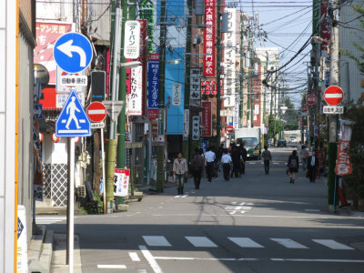 Activity around the train station. There's usually a visitor center at the station.