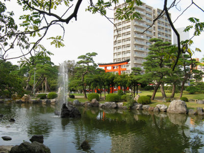 Hakusan Park is in the city's midst.