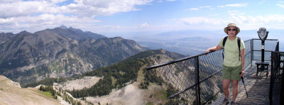 Top of Grand Tetons