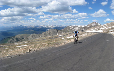 Top of Mt. Evans, 14,130 ft. 