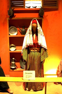 Traditional costume from Jerusalem